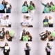 Photo booth photos of delegates at the ALGA EcoForum 2025 in Brisbane.