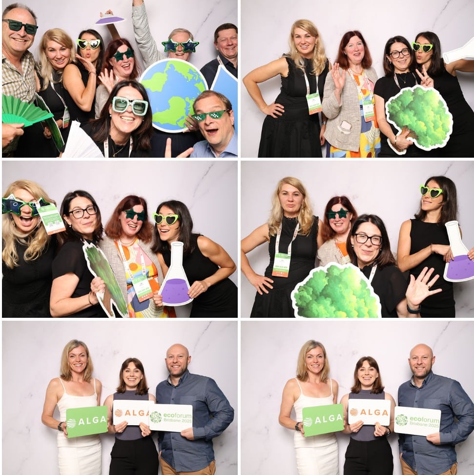 ALGA EcoForum gala dinner print photo booth activation Brisbane