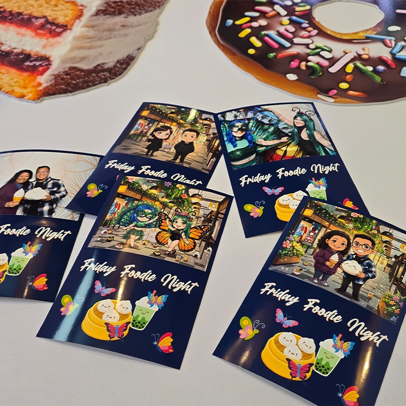 AI photo booth anime character transformation at Calamvale Central Friday Foodie Night AI photo booth anime character transformation at Calamvale Central Friday Foodie Night