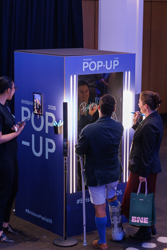 Brisbane Pop Up Scribble Booth